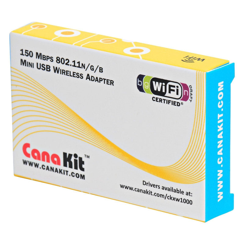 [Australia - AusPower] - CanaKit Raspberry Pi WiFi Wireless Adapter / Dongle (802.11 n/g/b 150 Mbps) 