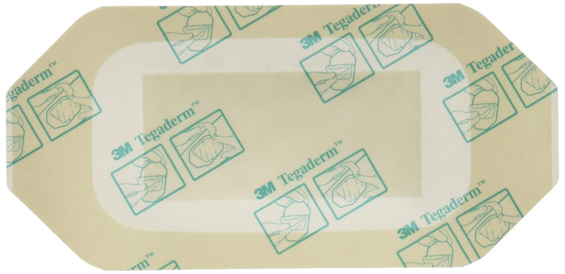 [Australia - AusPower] - 3M Tegaderm Pad Film Dressing with Non-Adherent Pad, 2-3/8" x 4", Box of 50 2-3/8" x 4" 