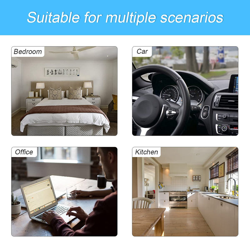[Australia - AusPower] - Magnetic Phone Mount for Car, 360° Rotatable Universal Mobile Phone Holder for Dashboard and More Places, Suitable for iPhone 12/12 Pro/Pro Max More 4-4.7" Devices 