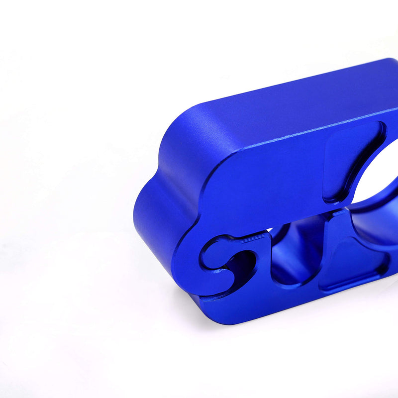 [Australia - AusPower] - Motorcycle Grip Lock Handlebar Throttle Security Lock Anti-Theft Scooters fit for ATV Motorcycles Dirt Street Bike (Blue) Blue 
