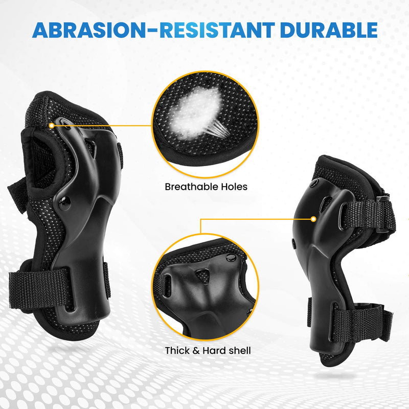 [Australia - AusPower] - BOSONER Wrist Guards for Adults/Kids Wristsavers Impact Sport Wrist Support Protective Gear for Skateboarding Skating Snowboarding (1 Pair) S (Kids 3-6 years) 