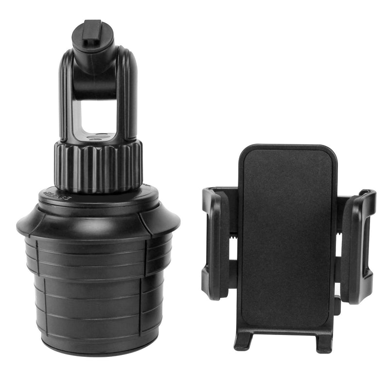 [Australia - AusPower] - Cellet Car Phone Mount Holder Car Cup Holder Phone Holder Mount, Adjustable Compatible with Apple iPhone 13 Pro Max 12 Pro Max Mini 11 SE XS XR X 8 Plus Samsung Note 20 10 Galaxy S21 S20 Moto Pixel Height - 6.5 in 