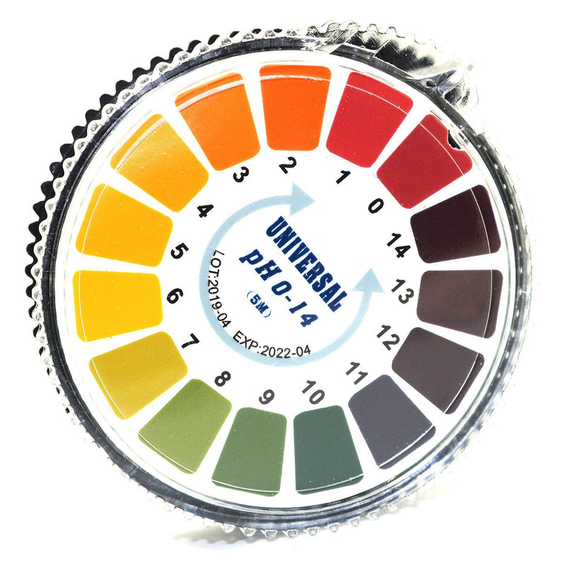 [Australia - AusPower] - DGZZI 1 Roll PH Test Strips 0-14 16.4ft Alkaline Acid Indicator Meter Test Paper Roll for Water Urine Saliva Soil Litmus Accurate Testing Measuring Tool 