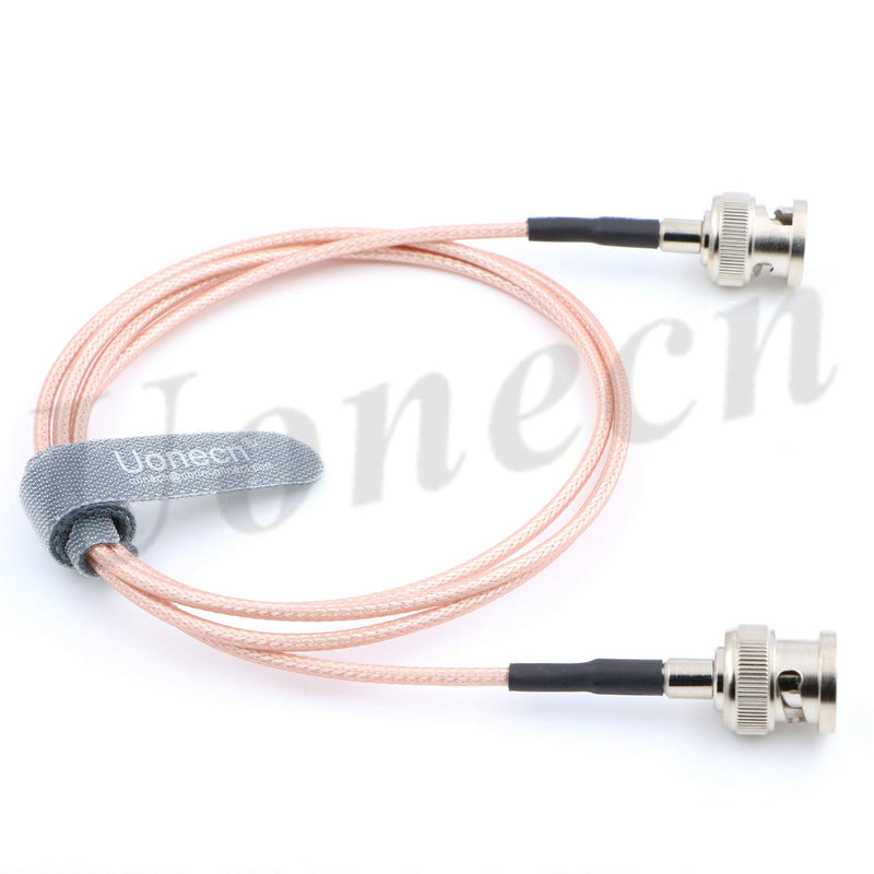 [Australia - AusPower] - Uonecn MegaFlex HD-SDI Cable RG179 BNC Male to BNC 75ohm for Blackmagic HyperDeck Shuttle and BMCC BMPC Hyperdeck Cameras 1M 