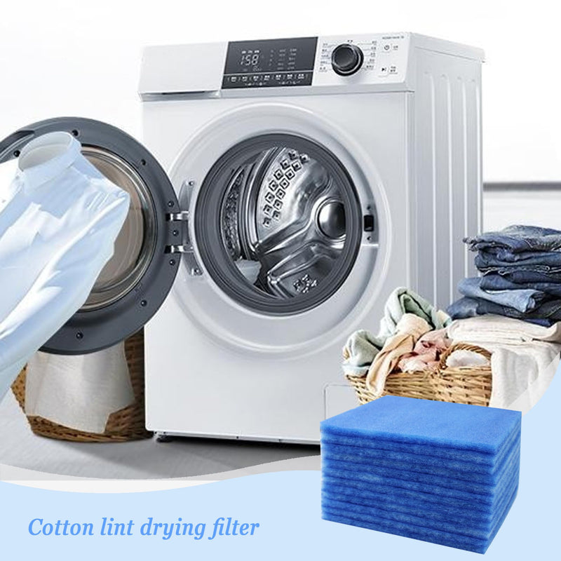[Australia - AusPower] - Polyester Dryer Vent Filters Replacement for Better Vent Indoor Dryer Vent (Set of 12) 