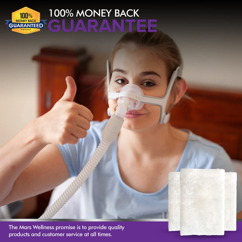 [Australia - AusPower] - CPAP Filters Disposable Felt Pollen air Filter 40 Pack ResMed Airsense 10, Aircurve 10, S9 Series - Standard Universal CPAP Filter Supplies - Machines - by Mars Wellness - Made in The USA 40 Count (Pack of 1) 