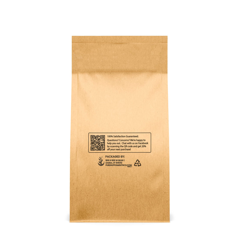 [Australia - AusPower] - Pure Original Ingredients Zinc Oxide (1 lb) Eco-Friendly Packaging, Non-Nano, Uncoated 