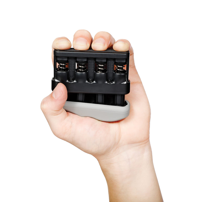 [Australia - AusPower] - D’Addario Varigrip Hand Exerciser–Improve Dexterity and Strength in Fingers, Hands, Forearms- Adjust Tension Per Finger– Simulated Strings Help Develop Calluses- Comfortable Conditioning Varigrip Only(Original) 