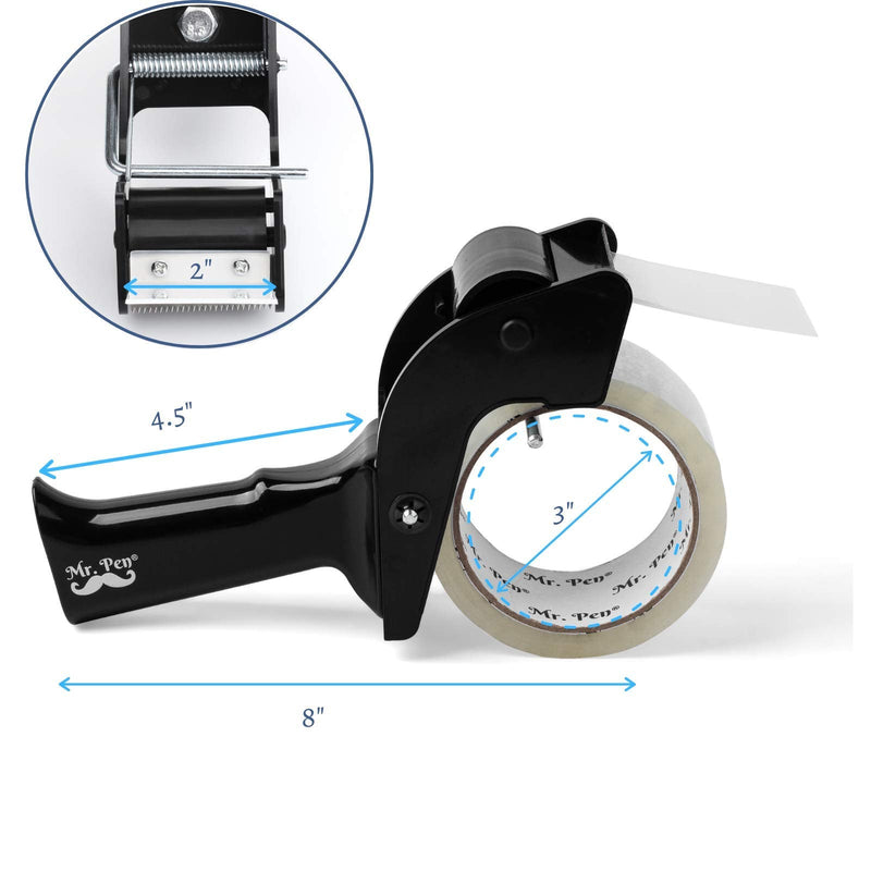 [Australia - AusPower] - Mr. Pen Packing Tape Dispenser, Tape Gun with a 2 Inch Roll of Tape 