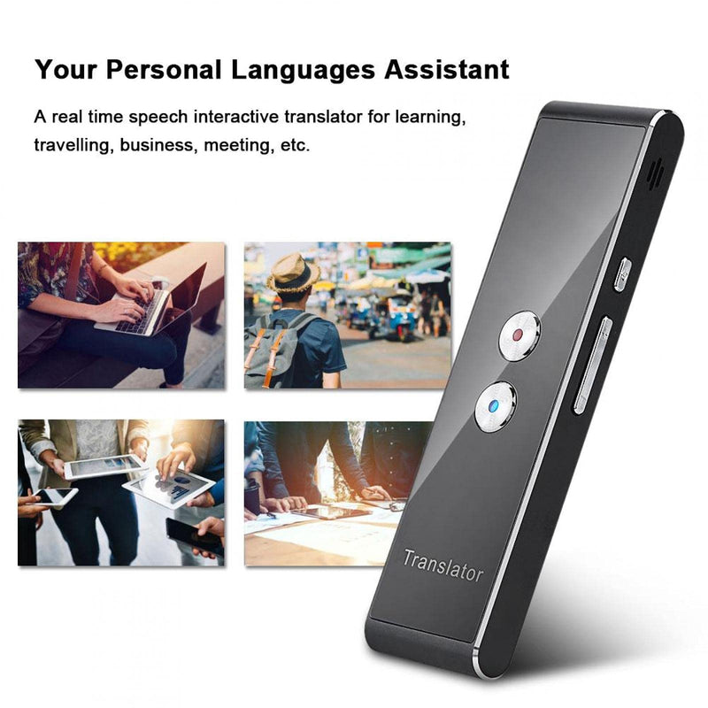 [Australia - AusPower] - Language Translator, Translate 40 Languages Voice Translator with Intelligent Speech Recognition Technology for Learning, Travelling, Business 