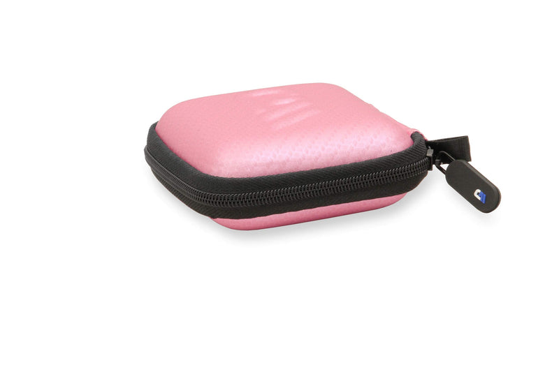 [Australia - AusPower] - CASEMATIX Carry Case Compatible with Square Contactless and Chip Reader Portable Credit Card Scanner - Pink Case Only 