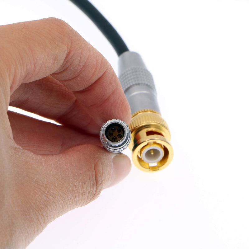 [Australia - AusPower] - Uonecn Time Code TC Cable BNC Male to 0B 5 Pin Plug Cable for ARRI Alexa Sound Devices 