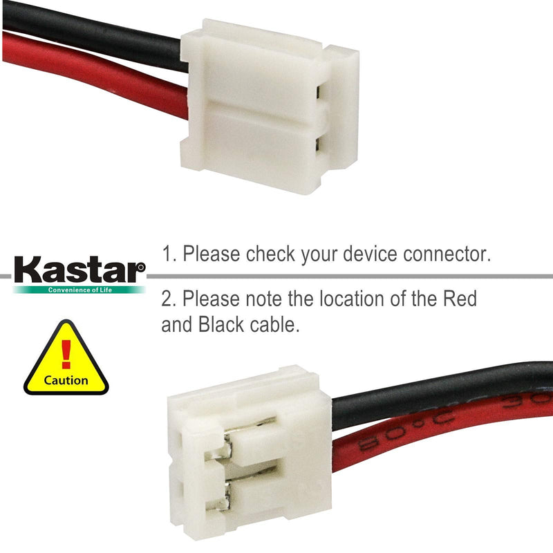 [Australia - AusPower] - Kastar 2-Pack Replacement Battery For Vtech 8300 / BATT-6010 / BT18433 / BT184342 / BT28433 / BT284342 / 89-1326-00-00 / CPH-515D / CS6209 / CS6219 / CS6229 VT-6042 / VT-6052 / VT-6053 Cordless Phone 