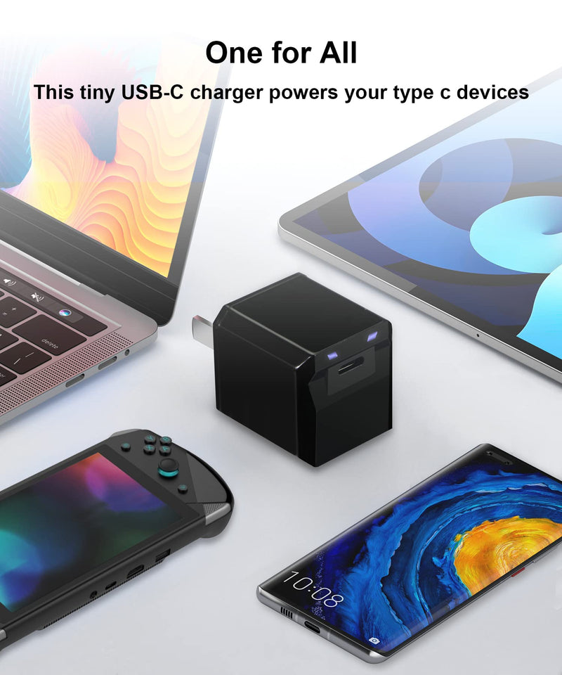 [Australia - AusPower] - USB-C Wall Charger 33W, ZTHY USB-C GaN Fast PD 3.0 Charger Power Adapter for iPhone 13/12/iPad Pro/Google Pixel/Samsung Galaxy/LG/Sony Smartphones Tablets Airpods Switch 