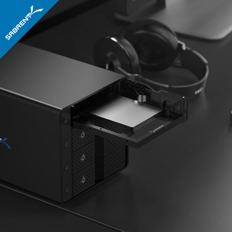 [Australia - AusPower] - SABRENT 2.5” SSD & SATA Hard Drive to Desktop 3.5” SATA Bay Converter Mounting Kit (BK-PCBS) Server: x2 2.5" HDD/SSD to 3.5 