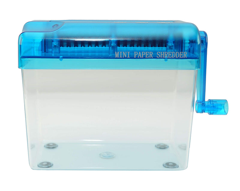 [Australia - AusPower] - HOME-X Hand Crank Paper Document Shredder, Office and Teaching Supplies 