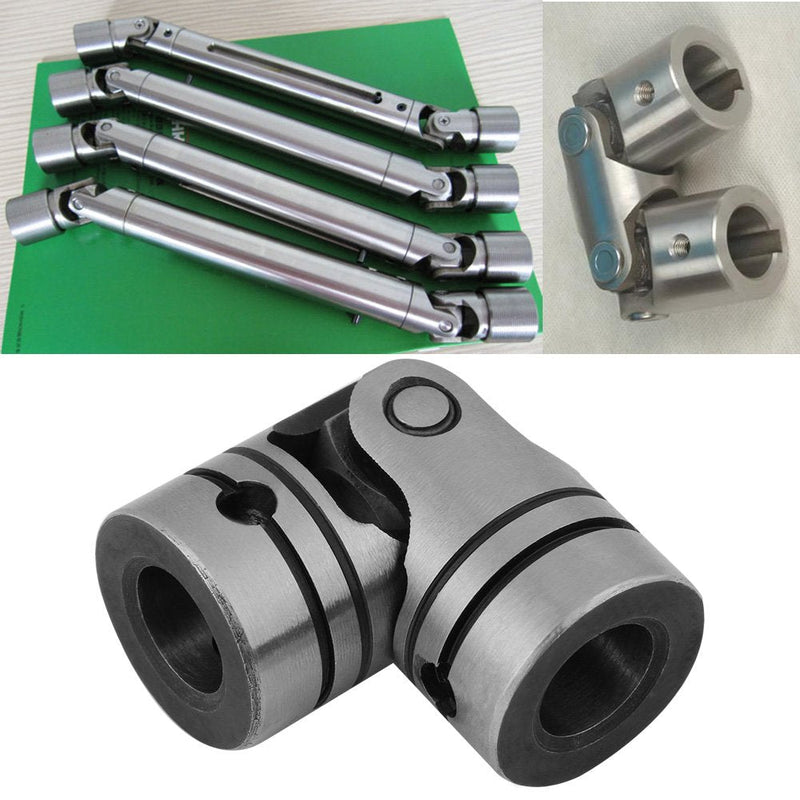 [Australia - AusPower] - 12mm Universal Joint, 40cr Steel 12 × 23 × 52mm Universal Joint U-Joint Shaft Joint Motor Connector 