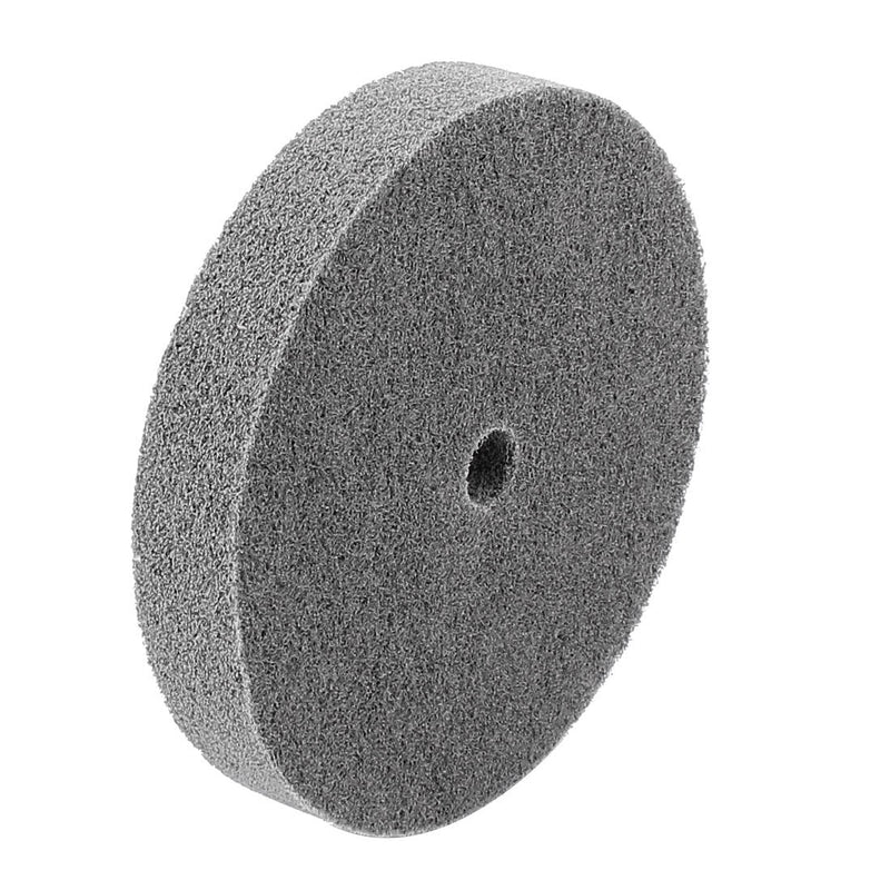[Australia - AusPower] - uxcell a15051300ux0782 150mm Dia 25mm Thick 180 Grit Nylon Fiber Wheel Polishing Buffing Disc 