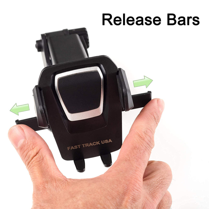 [Australia - AusPower] - 360 Car Phone Mount Holder Adjustable Long Neck One Touch Car Cell Phone Mount Holder for Windshield Dashboard and Office Desk. Compatible with Any Smartphone 