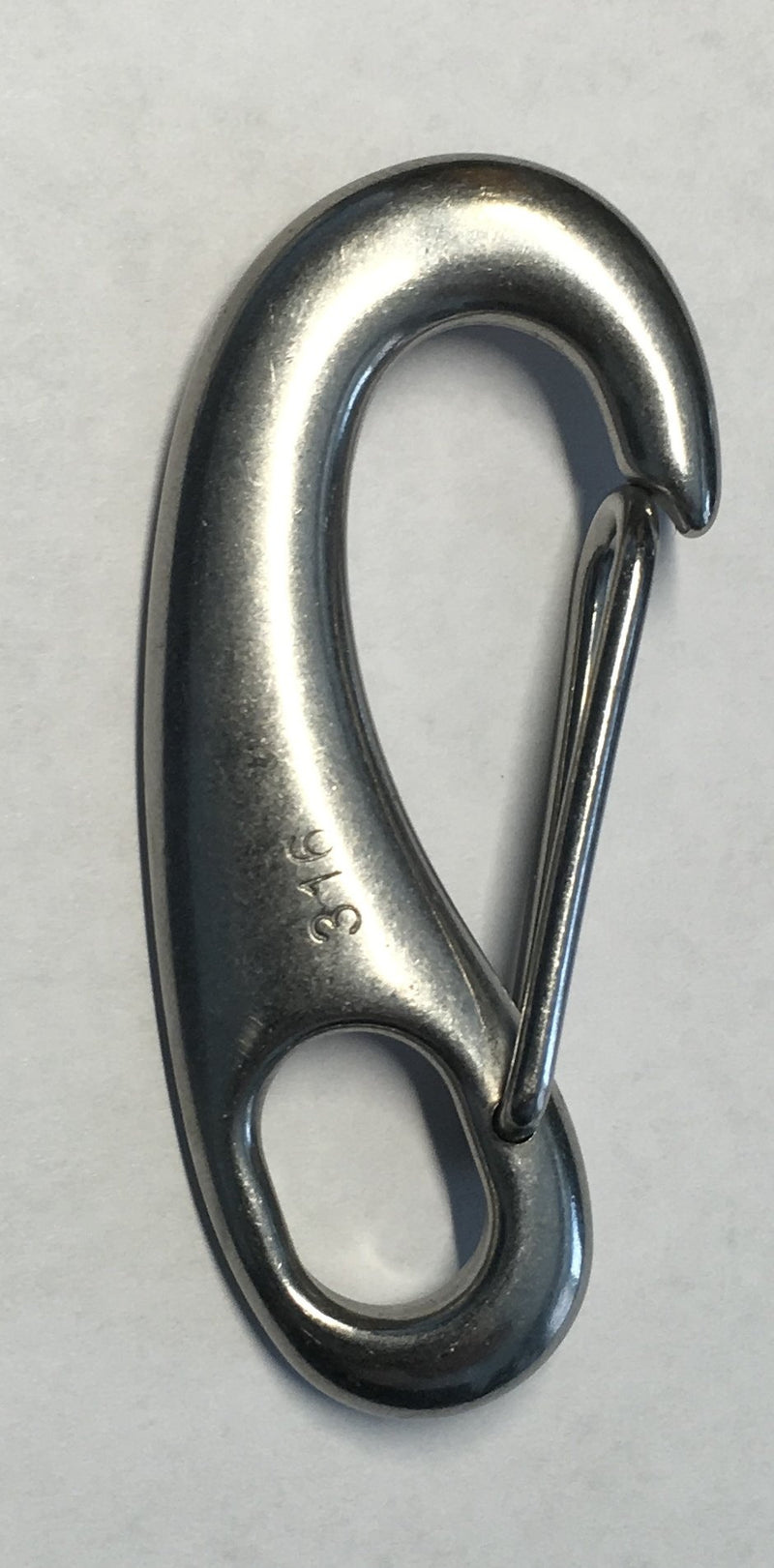 [Australia - AusPower] - 2 Pieces Stainless Steel 316 Spring Snap Lobster Claw 4" Marine Grade 