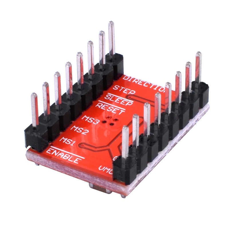 [Australia - AusPower] - HiLetgo 5pcs A4988 Stepstick Stepper Motor Driver Module with Heat Sink for 3D Printer Reprap Suitable for Mendel Huxley Arduino 