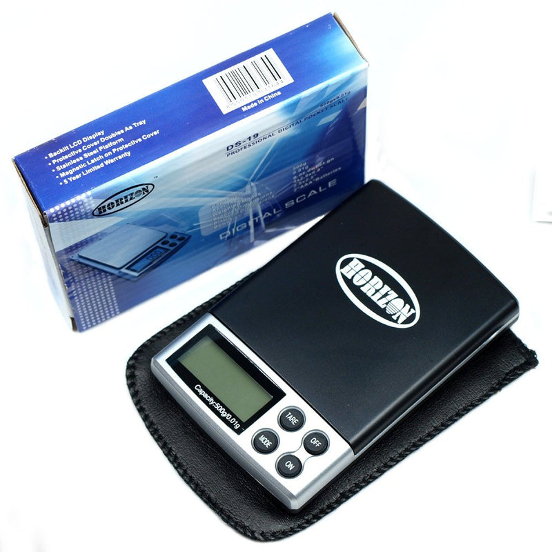 [Australia - AusPower] - Horizon Ds-19 Digital Pocket Scale, Precision Jewelry Scale, 500g By 0.01g 