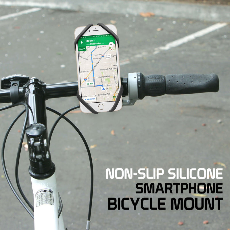[Australia - AusPower] - Bike Phone Mount, Universal Bicycle Holder Mount for Apple iPhone Xs/Max/Xr/X/8/8 Plus Samsung Note 9/8/5 Galaxy S9/S9 Plus/S8/S8 Plus/S7 Motorola Z3 Play/Moto G6/X4/Z2 Force/Z2 Play/Z Droid Orange 