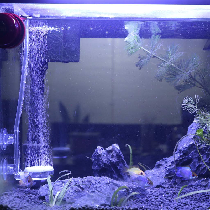 [Australia - AusPower] - UPETTOOLS Aquarium Air Stone Fish Tank Nano Bubble Stone Kit with Control Valve Quiet Super-High Dissolved Oxygen Diffuser Makes Super Tiny Bubbles for Fish Tank and Hydroponic T35 