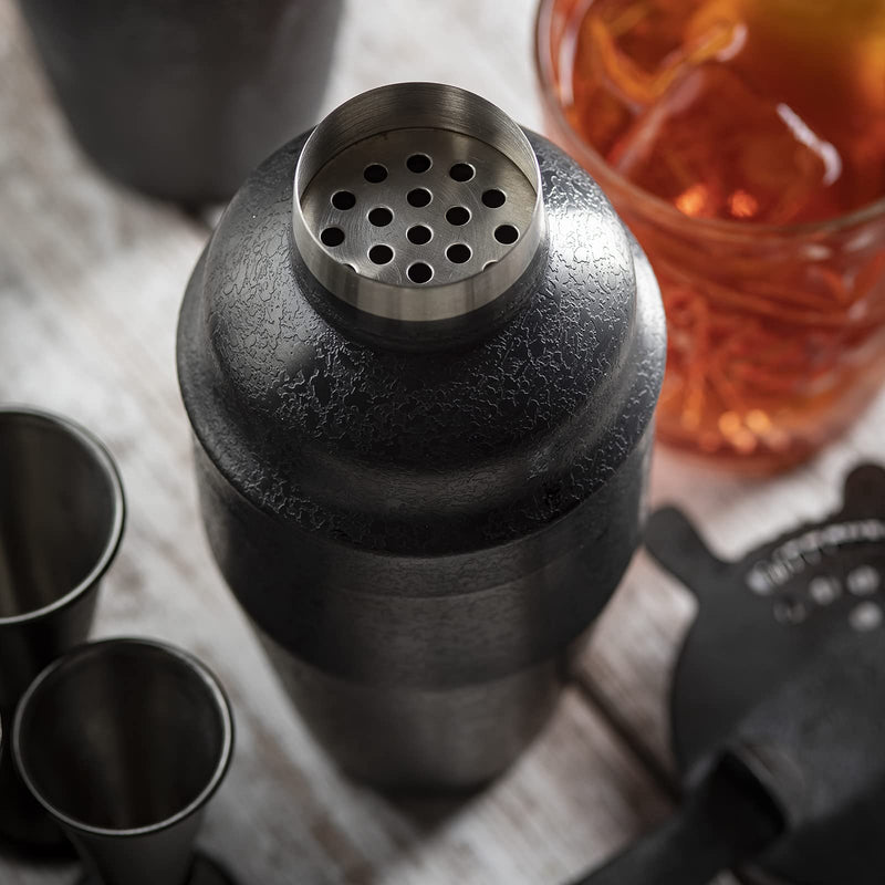 [Australia - AusPower] - Tablecraft Premium Collection 24 oz 3-Pc Cocktail Shaker, 18/8 Stainless Steel, 10” 