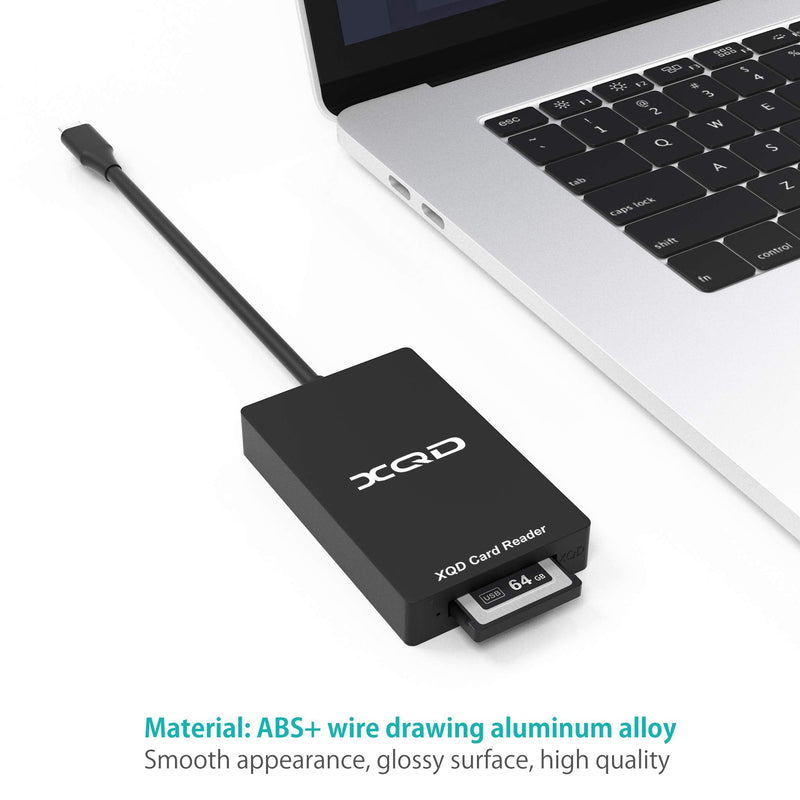 [Australia - AusPower] - 【Upgraded Version】 Type C XQD Memory Card Reader,USB C XQD Card Reader, XQD Reader Compatible with Sony G/M Series USB Mark XQD Card, Lexar 2933x/1400x USB C Mark XQD Card for Windows/Mac OS. 