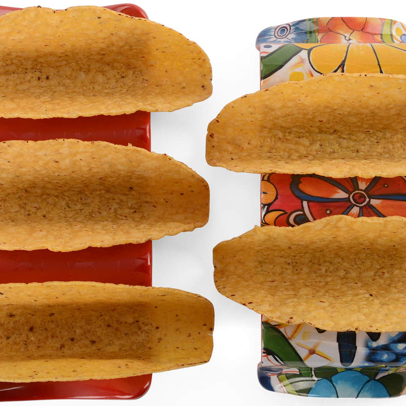 [Australia - AusPower] - Prepara Multiple Taco Holder, Red 