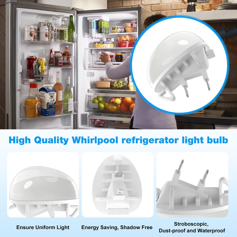 [Australia - AusPower] - W11602886 Refrigerator LED Light Bulb FOR Whirlpool Kenmore Amana Refrigerator Freezer Light W11468934 W11449273 W11251749 W11520324 AP6986570 W11549780 