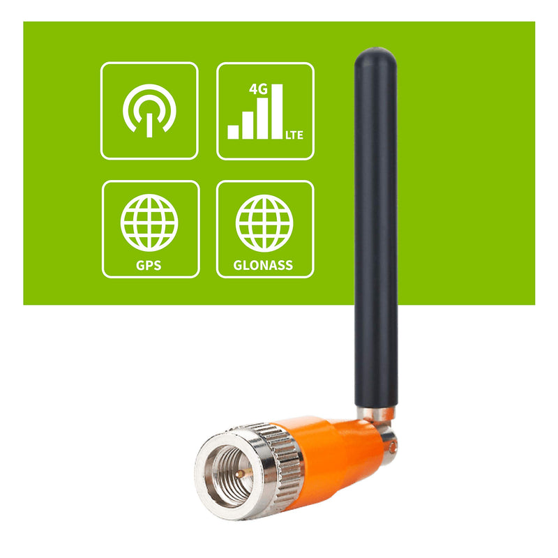 [Australia - AusPower] - Taoglas TG.08 Cellular/GPS/GLONASS/BeiDou Monopole Antenna (Pack of 2) 2x Black 