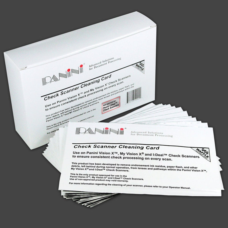 [Australia - AusPower] - Panini Check Scanner Cleaning Cards (30) 30 