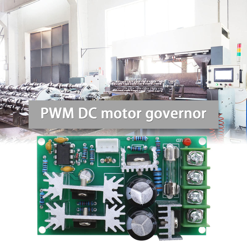 [Australia - AusPower] - PWM DC Motor Speed Controller Module 12V 24V 36V 48V Adjustable Speed PWM Electronic Governor Controller Regulation Switch 20A Ultra Small LED Dimmer 