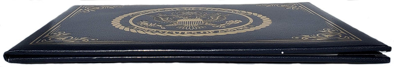 [Australia - AusPower] - U.S. Citizenship and Naturalization Certificate Holder. Gold American Eagle logo 'Certificate of Citizenship', Padded with cover. 