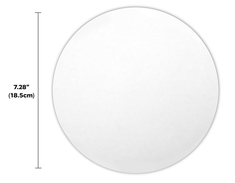 [Australia - AusPower] - Premium Qualitative Filter Paper, 100 Pack - 7.28" (18.5cm) - Eisco Labs 