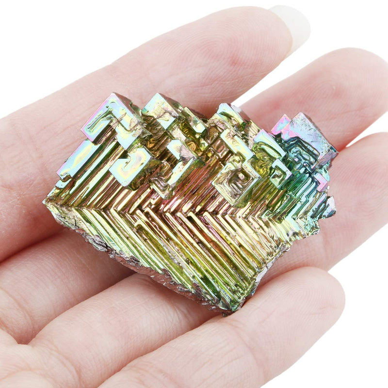 [Australia - AusPower] - Rockcloud 1-1.5" Bismuth Crystal Healing Crystal Irregular Home Decoration Mineral Specimen 