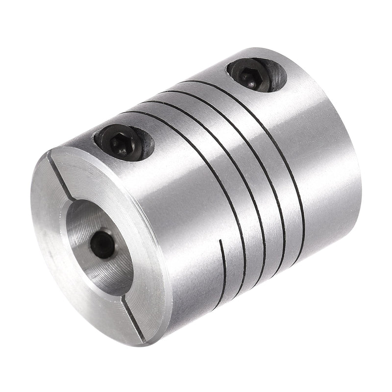 [Australia - AusPower] - uxcell 2PCS Motor Shaft 9mm to 12mm Helical Beam Coupler Coupling 25mm Dia 30mm Length 