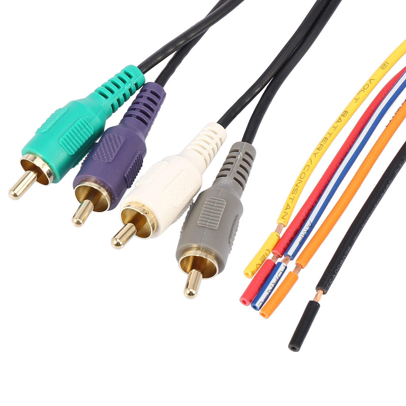 [Australia - AusPower] - X AUTOHAUX 70-1786 Car Stereo CD Player Wiring Harness Wire Radio Adapter Install Plug for Mercedes All Models 1993-2004 