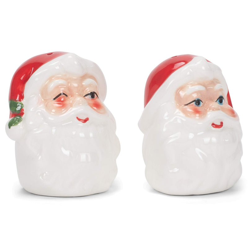 [Australia - AusPower] - Transpac Classic Santa Claus Salt & Pepper Shaker Set Retro Christmas 