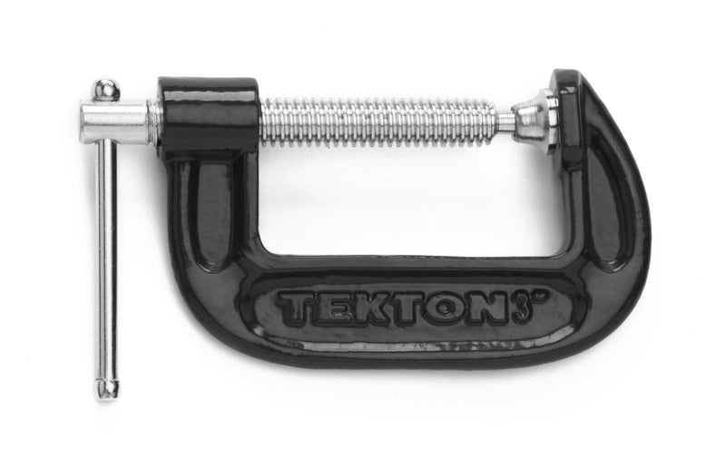 [Australia - AusPower] - TEKTON 3 Inch Malleable Iron C-Clamp | 4012 3 in. 