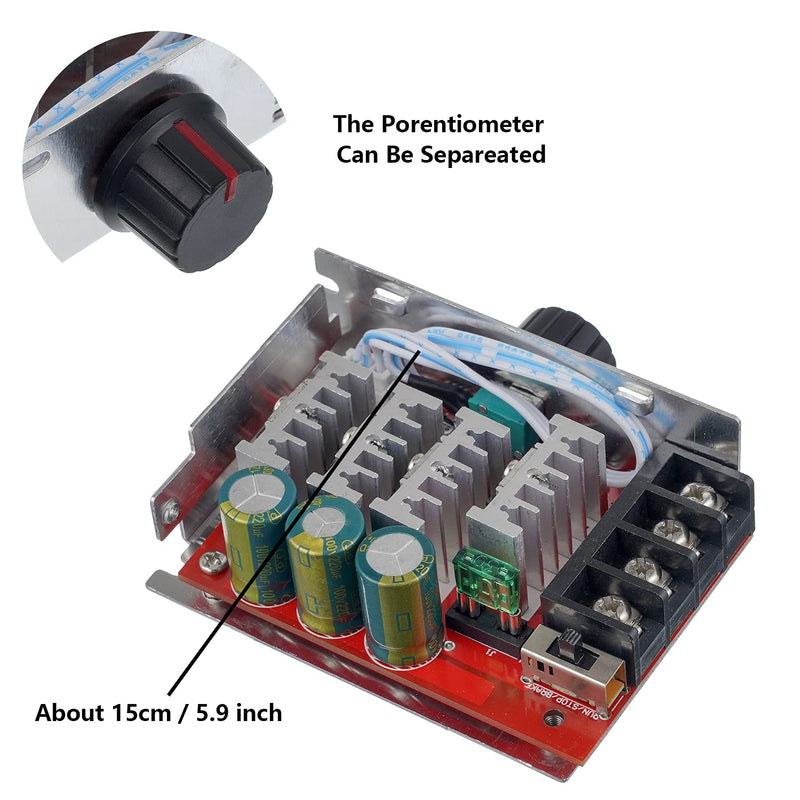 [Australia - AusPower] - BOJACK 7-70V PWM DC Motor Speed Controller Control 30A 