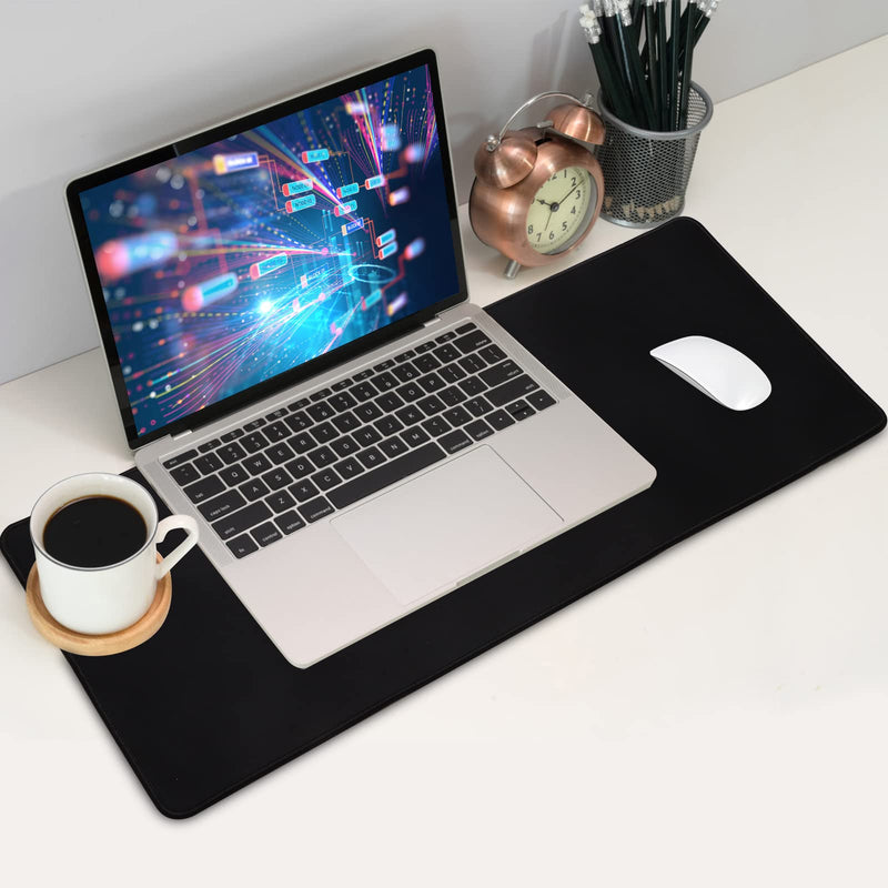 [Australia - AusPower] - Jahosin Large Gaming Mouse Pad with Stitched Edges,[27.5x11.8In] Extended Mouse Pad with Non-Slip Natural Rubber Base for Gamer/Desktop/Office/Home (70x30 Blackus) 70x30 Blackus 