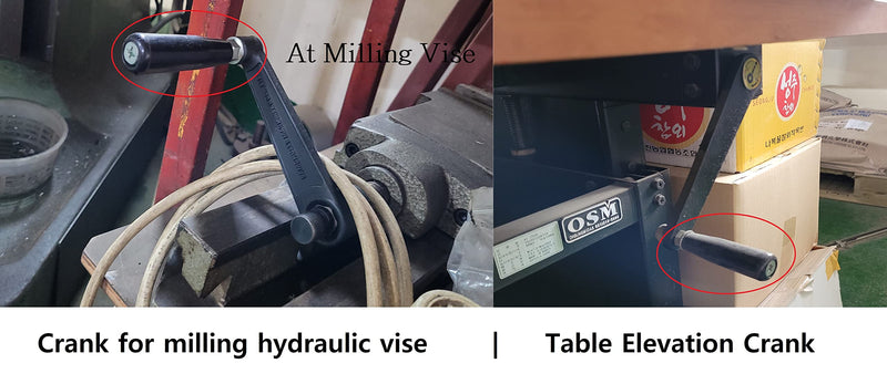 [Australia - AusPower] - DONGYANG Ind. Co., Revolving Handle M10 * P 1.5mm, L- 3.94" Knob Grip, Metric Thread M10 * 100 1EA 