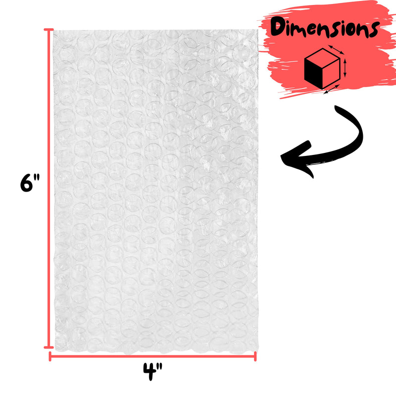 [Australia - AusPower] - Mr. Pen- Bubble Cushion Wrap Pouches, 100 Pack, 4x6 Inches, Bubble Pouches, Bubble Out Wrap Bags, Bubble Bags, Bubble Bags for Shipping, Bubble Bags for Packing, Bubble Sleeves 