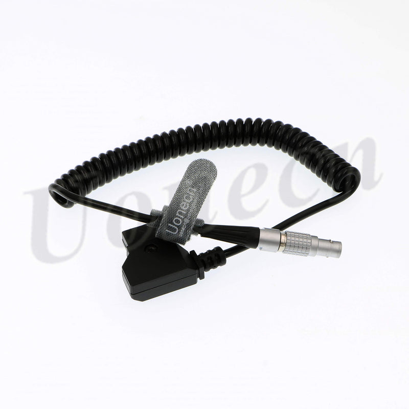 [Australia - AusPower] - Uonecn for Anton Bauer Teradek Bond Power Cable Dtap to 0B 2 Pin Plug Spring Cable Spring cable straight 2 pin male to Dtap 