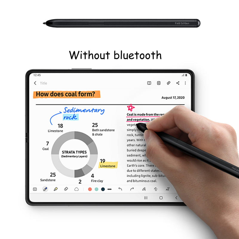 [Australia - AusPower] - Fold Edition Galaxy Z Fold 3 5G Pen Replacement for Samsung Galaxy Z Fold 3 S Pen Fold Edition Touch Stylus Compatible Galaxy Z Fold 3 Phone Only with Nibs, Fit S Pen case(Without Bluetooth) 