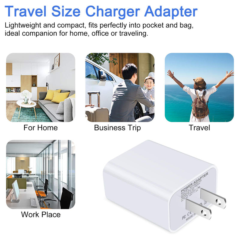 [Australia - AusPower] - USB C Wall Charger, 20W PD Fast Charger Box Brick Power Adapter Wall Plug Compatible with iPhone XR,SE,13 Pro/Mini,12 Pro Max,11;Samsung Galaxy S22,S21FE 5G,A13 5G,S21+,A52,Z Fold 3,S20,Note 20,10,A12 White 
