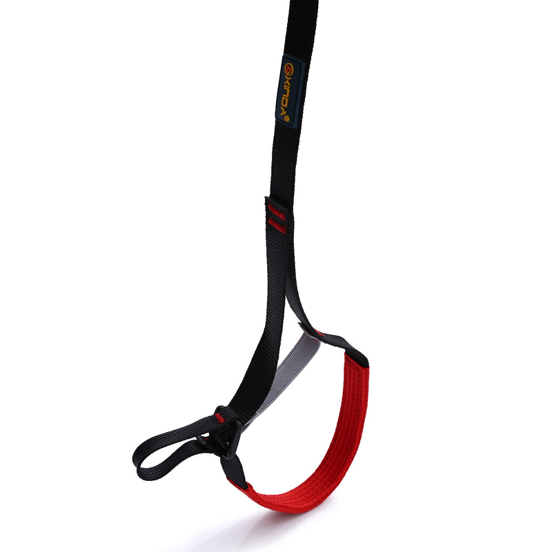 [Australia - AusPower] - Wildken Adjustable Climbing Ascender Sling Foot Loop Ascender Webbing Sling for Outdoor Mountaineering, Rock Climbing, Expedition, Caving, Rescue and Aerial Work 